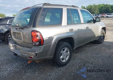 2002 Chevrolet Trailblazer Ls from USA, damaged, VIN 1GNDS13S722150586